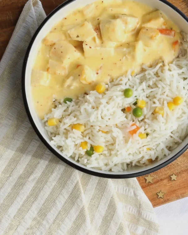 Honey Mustard Chicken with Rice