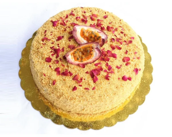 Passionfruit Honey Cake